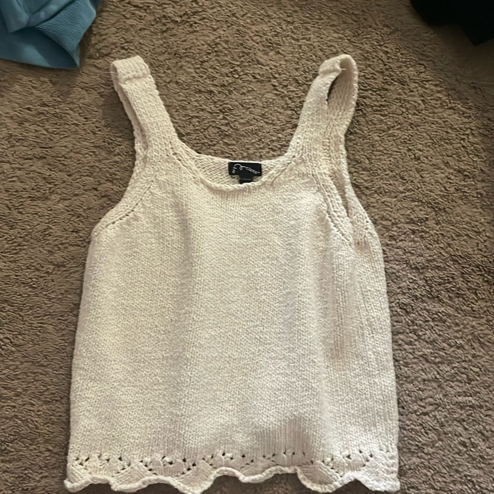 Comfortable crochet tank top